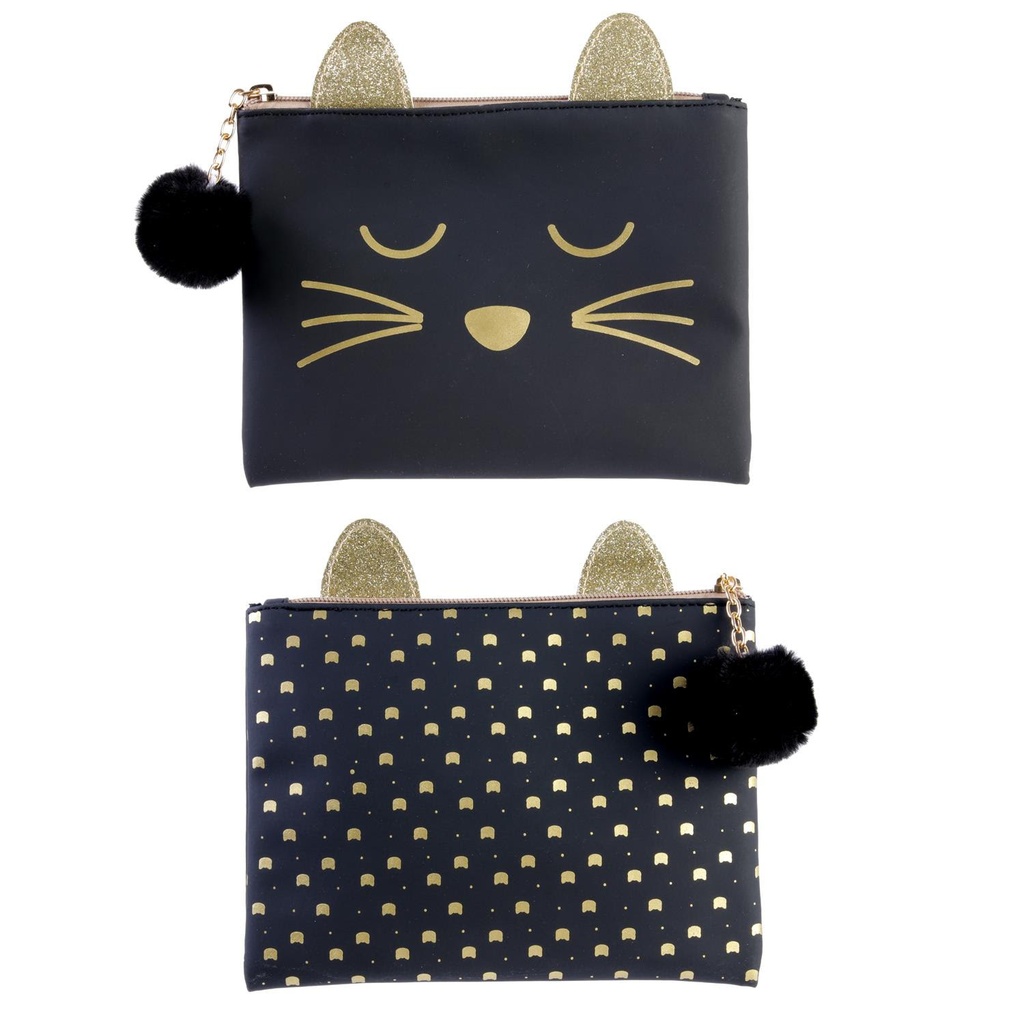 POCHETTE CHAT NOIRE
