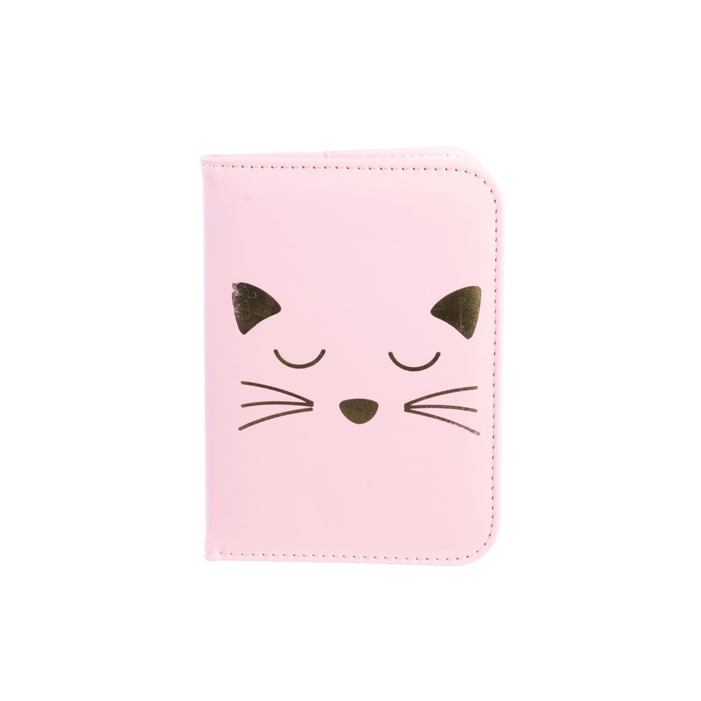 PROTEGE PASSEPORT CHAT ROSE