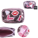 SAC BANANE METALLISE LOVE
