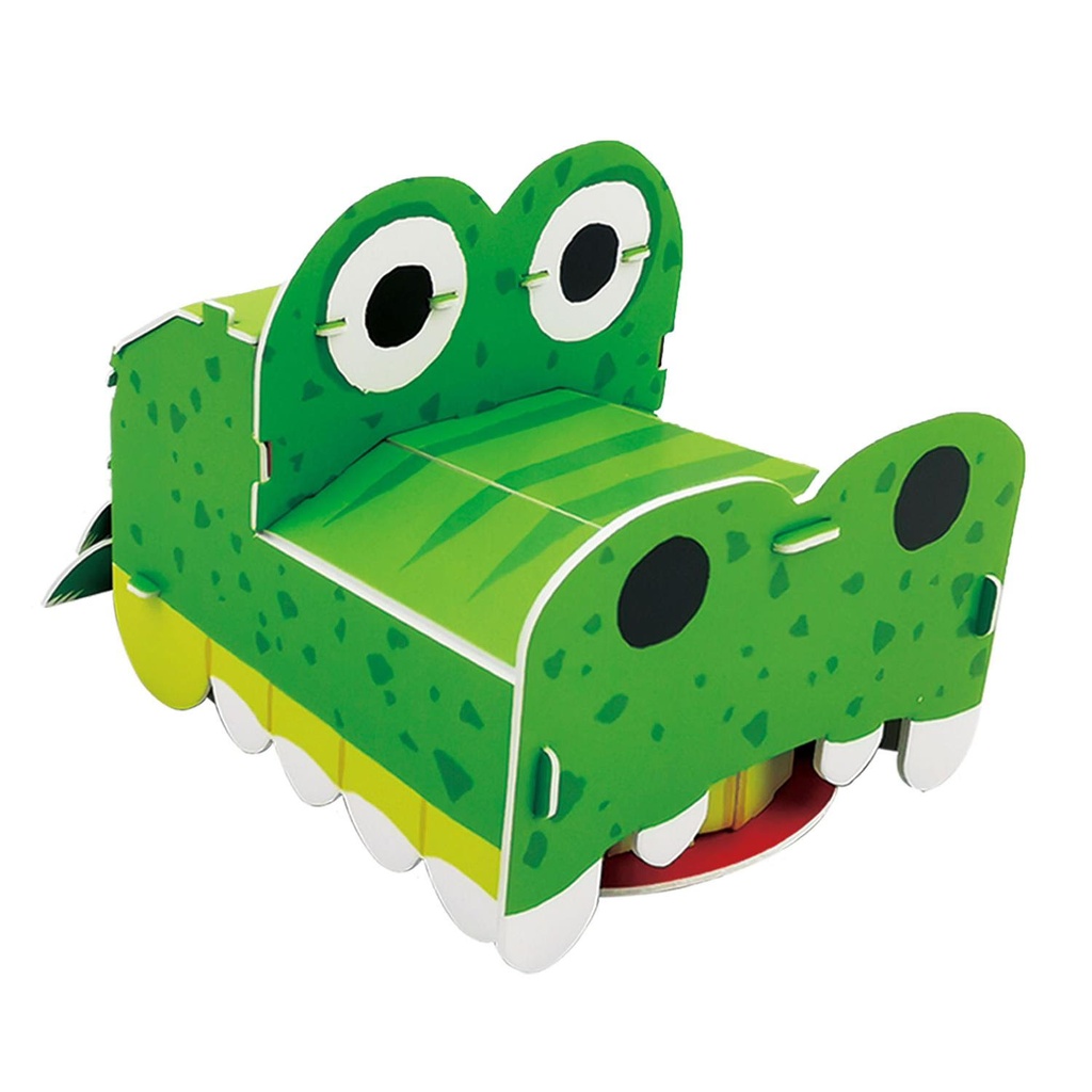 PUZZLE 3D CROCODILE