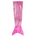 PLAID SIRENE PAILLETTES ROSE