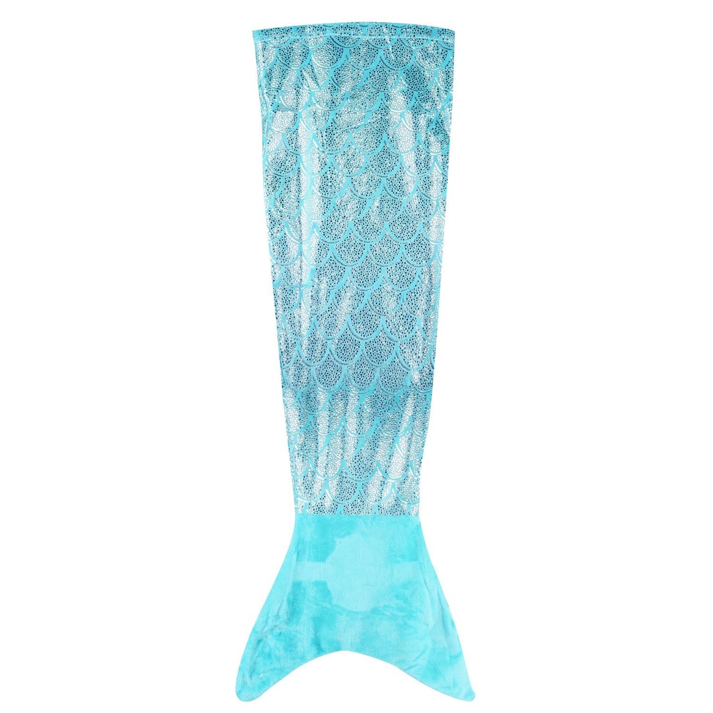 PLAID SIRENE PAILLETTES BLEU
