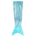 PLAID SIRENE PAILLETTES BLEU