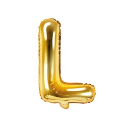 [FB2M-L-019] BALLON LETTRE « L » OR 35cm