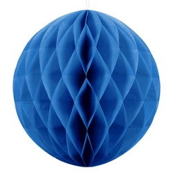[KB30-001] BOULE ALVEOLE BLEU 30CM