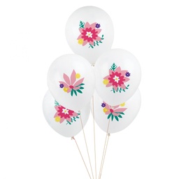[MLD-BATATFLEURS] 5 BALLONS FLEURS