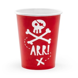 [KPP15-007] GOBELETS PIRATES ROUGE