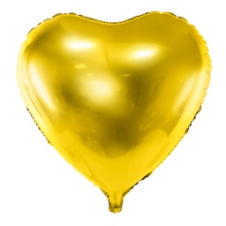 [FB9M-019] BALLON ALUMINIUM COEUR OR 45CM