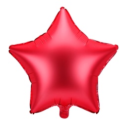 [FB3S-007] BALLON ALUMINIUM ROUGE 48CM