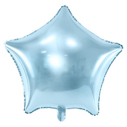 [FB3M-011] BALLON ALUMINIUM BLEU CIEL 48CM