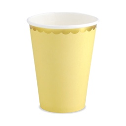 [KPP16-084J] GOBELETS JAUNE PASTEL