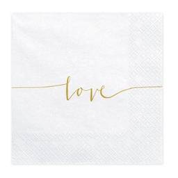 [SP33-22] SERVIETTES LOVE