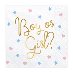 [SP33-78] SERVIETTES BOY OR GIRL