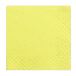 [SP33-1-084] SERVIETTES JAUNE