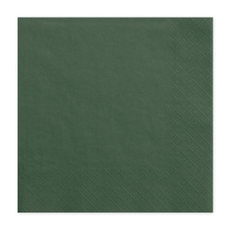 [SP33-1-012B] SERVIETTES VERT BOUTEILLE