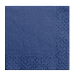 [SP33-1-074] SERVIETTES BLEU MARINE