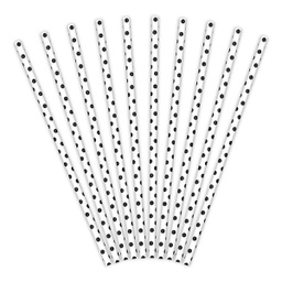 [SPP2-008] PAILLES BLANCHES PETIT POIS NOIR
