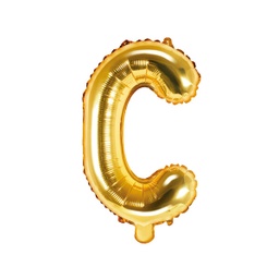[FB2M-C-019] BALLON LETTRE « C » OR 35cm