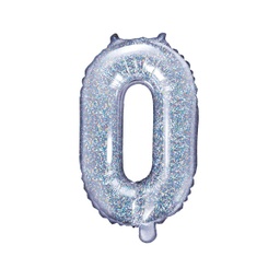 [FB2H-O-018] BALLON LETTRE « O » IRISÉ 35cm