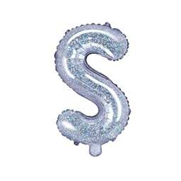 [FB2H-S-018] BALLON LETTRE « S » IRISÉ 35cm