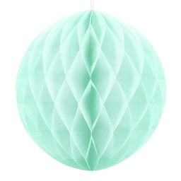 [KB30-103J] BOULE ALVEOLE MINT 30CM