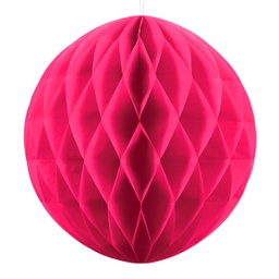 [KB30-006] BOULE ALVEOLE FUCHSIA 30CM