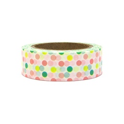 [DTP1GUIR-1] MASKING TAPE PETITS POIS PASTEL