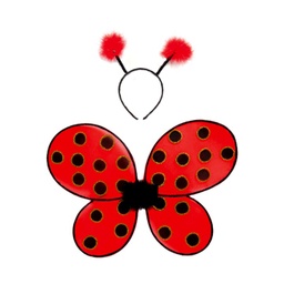[16300] AILES DE COCCINELLE &amp; BANDEAU