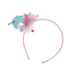 [89038B] SERRE TÊTE LICORNE VERT