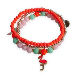[84096O] BRACELET TROPIQUES ORANGE