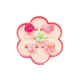 [84508] ENSEMBLE DE BAGUES FLEUR DE FÉE