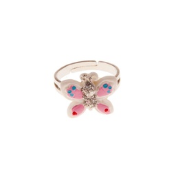 [84501PA] BAGUE PAPILLON PASTEL