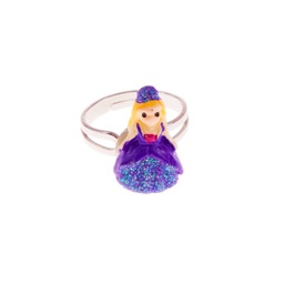 [84501PV] BAGUE PRINCESSE VIOLET
