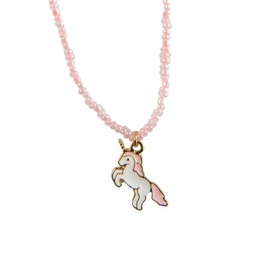 [90402] COLLIER LICORNE ORNÉ