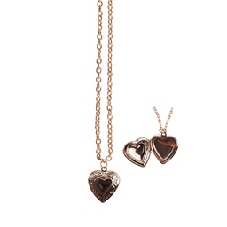 [90408] COLLIER MÉDAILLON COEUR
