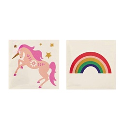 [133309] TATOUAGES LICORNE ET ARC-EN-CIEL