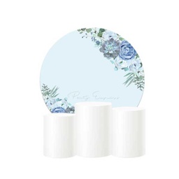 Floral Baby Blue