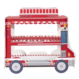 [EA10037R] PRESENTOIR A GATEAUX CAMION POMPIER