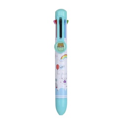 [EC32251BL] STYLO 8 COULEURS BLEU