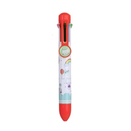 [EC32251R] STYLO 8 COULEURS ROUGE