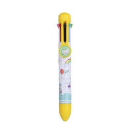 [EC32251J] STYLO 8 COULEURS JAUNE