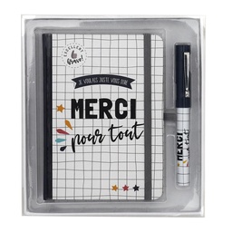 [EC5312] CARNET ET STYLO MERCI MAITRESSE