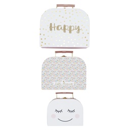 [RG9207] VALISETTES DE RANGEMENT FILLE X3